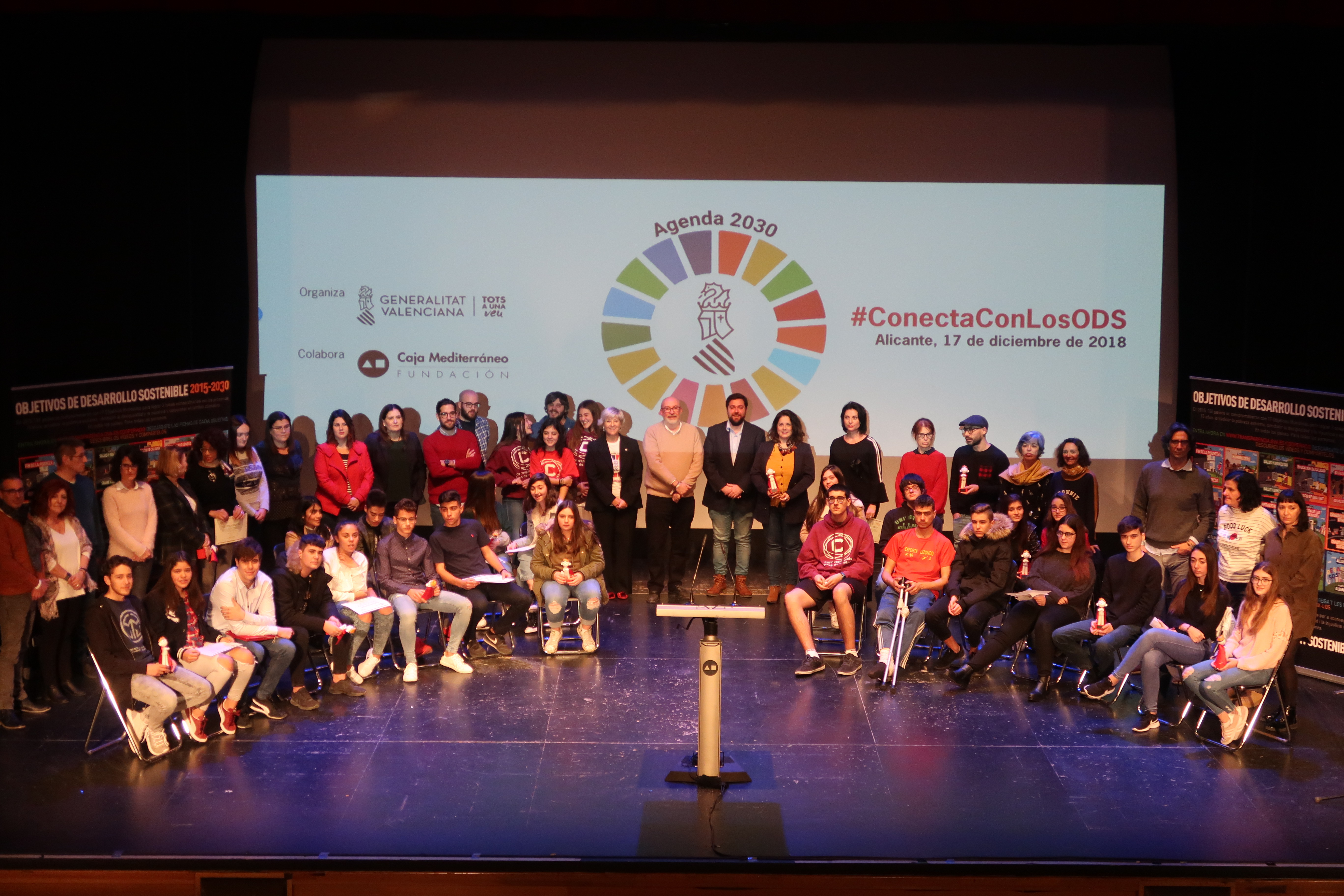 La jornada «Connecta amb els ODS 2018» valora el compromís dels joves i les joves per promoure l'Agenda 2030 i treballar per un món millor